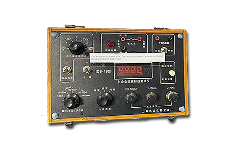 Residual current protector tester